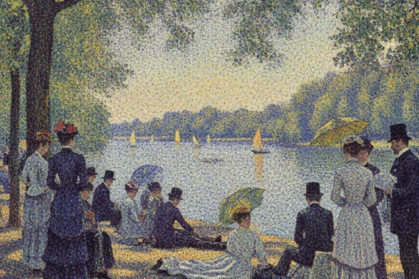 Vizualna posveta umjetničkom izričaju: Georges Seurat