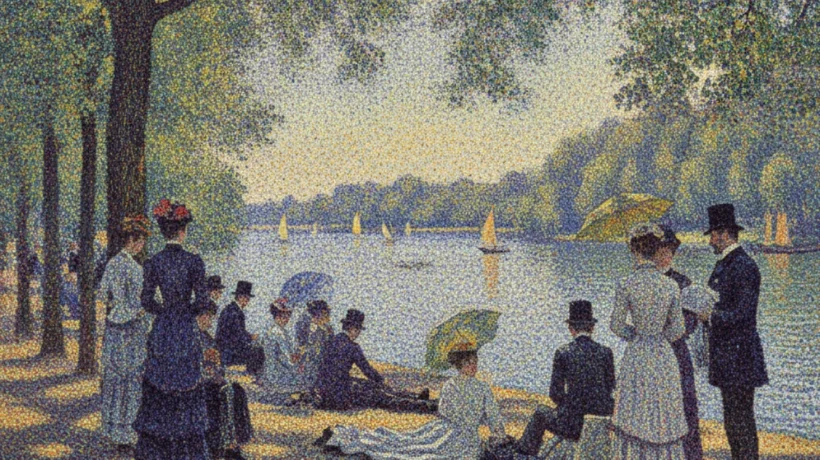 Vizualna posveta umjetničkom izričaju: Georges Seurat