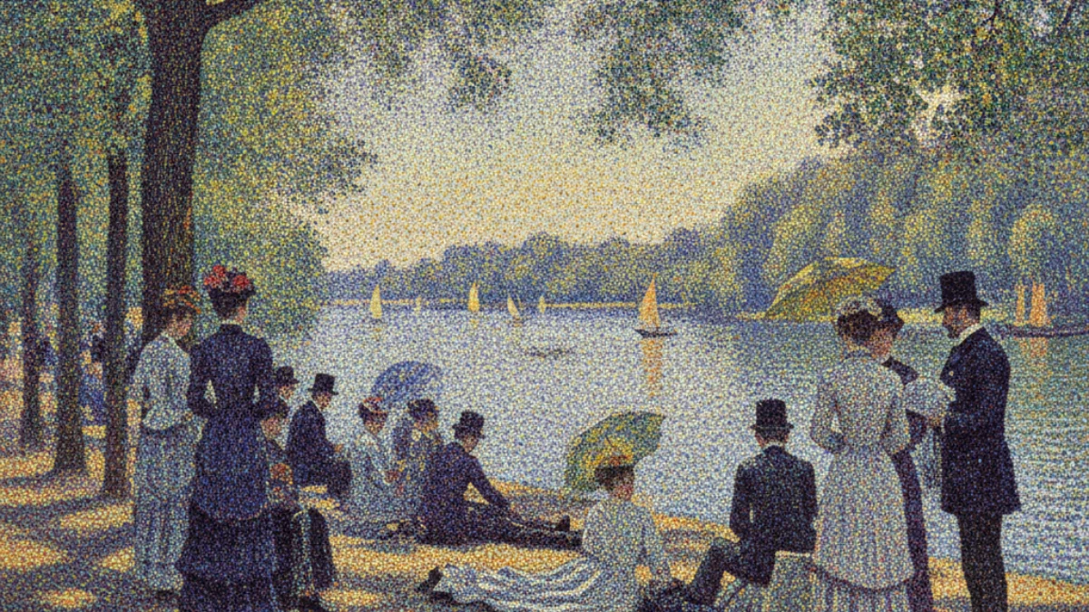 Vizualna posveta umjetničkom izričaju: Georges Seurat