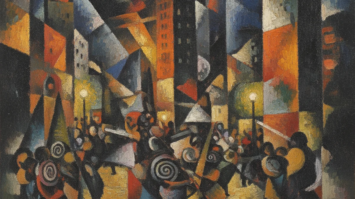 Umjetnička ilustracija u stilu i duhu stvaralaštva: Gino Severini