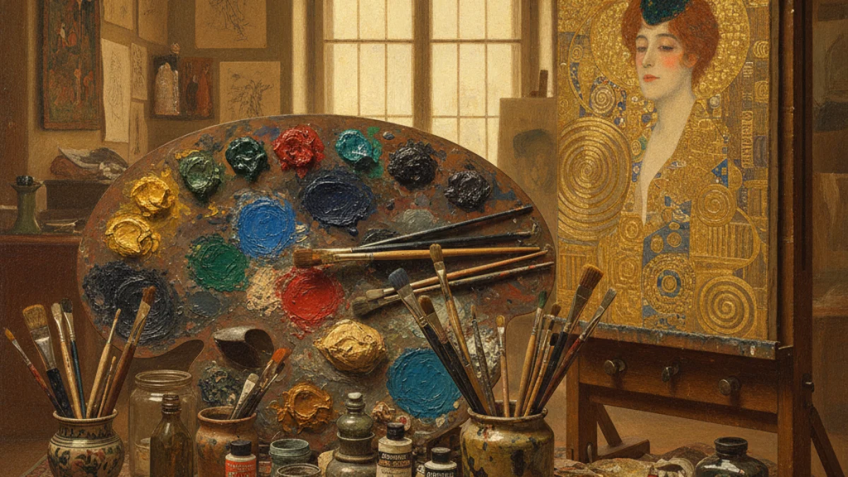 Kreativni alati i radni prostor umjetnika: Gustav Klimt