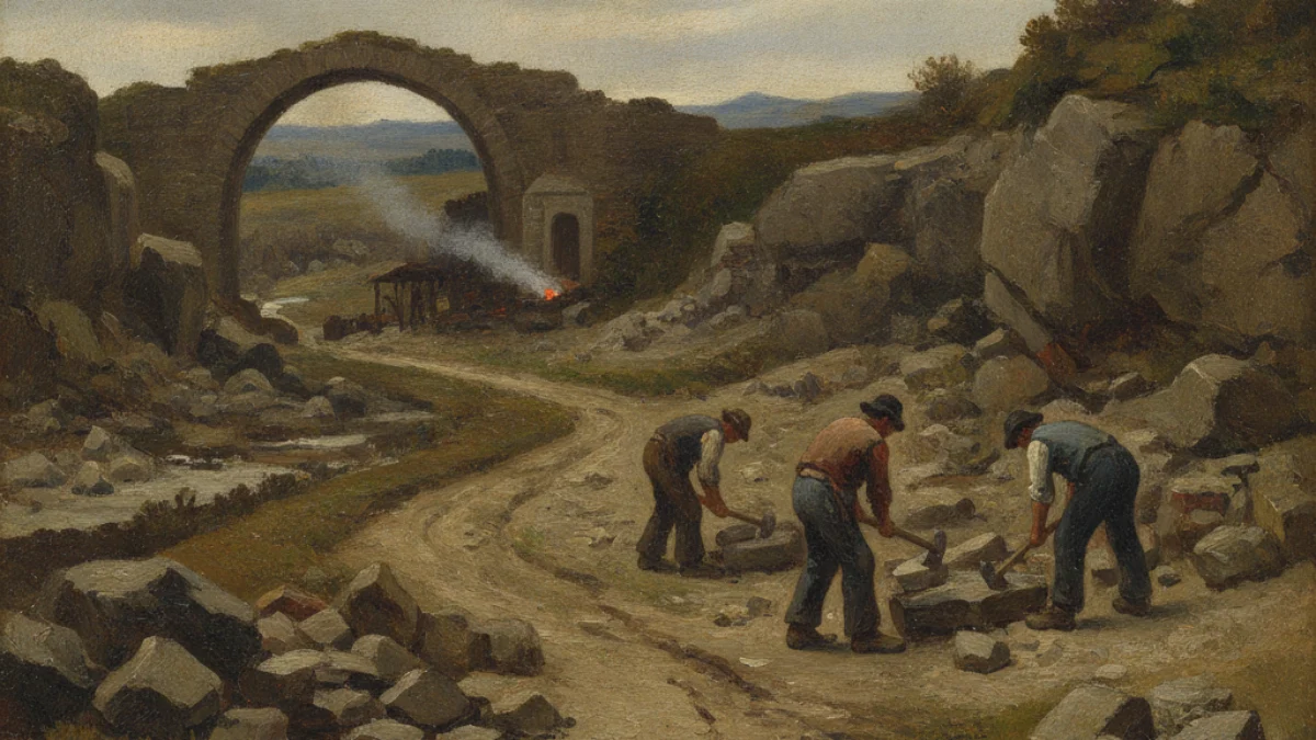 Vizualna interpretacija inspirirana radom: Gustave Courbet