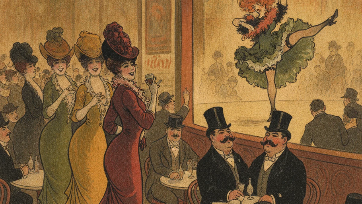 Vizualna interpretacija inspirirana radom: Henri de Toulouse-Lautrec