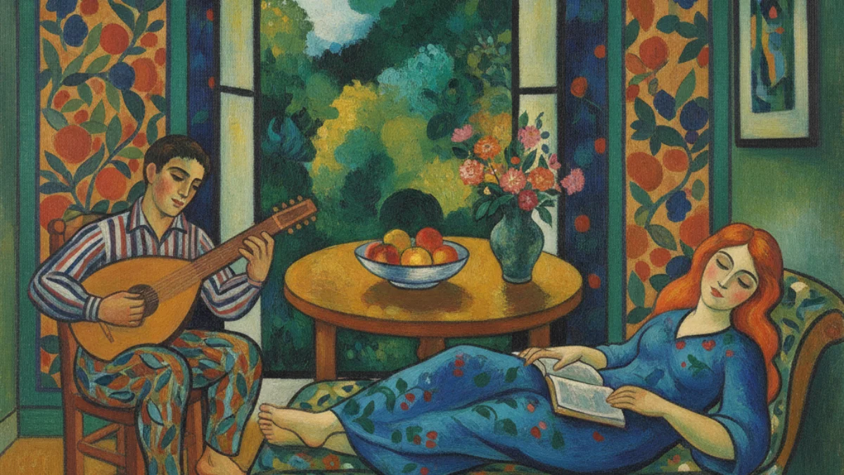 Umjetnička ilustracija u stilu i duhu stvaralaštva: Henri Matisse