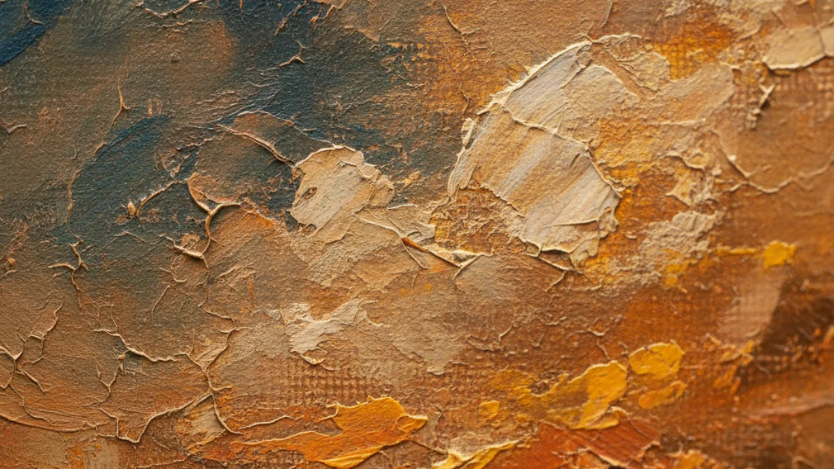 Detalj teksture i materijala karakterističnih za rad: J.M.W. Turner