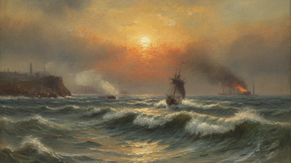 Umjetnička ilustracija u stilu i duhu stvaralaštva: J.M.W. Turner