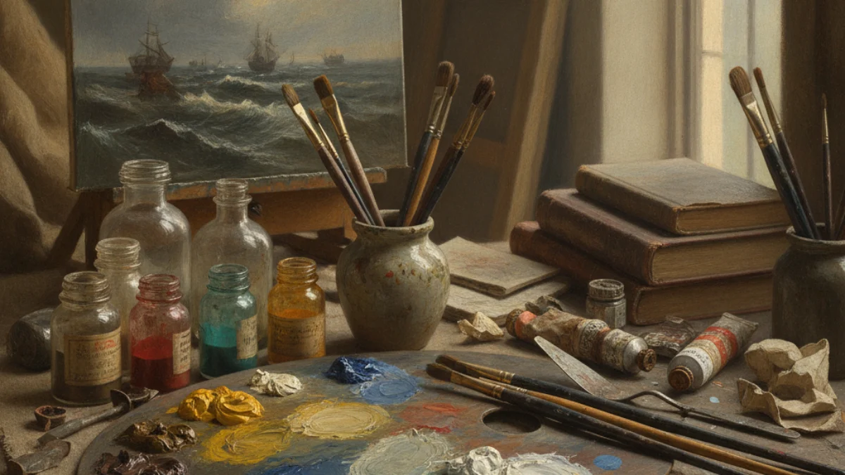 Kreativni alati i radni prostor umjetnika: J.M.W. Turner