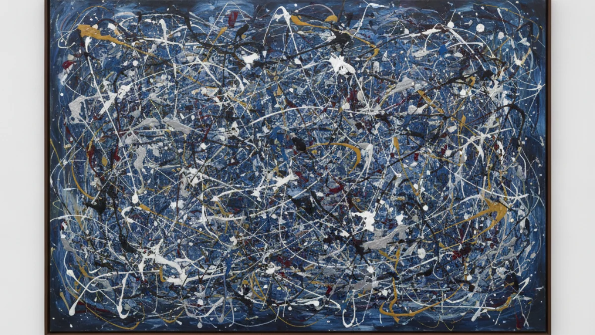 Umjetnička ilustracija u stilu i duhu stvaralaštva: Jackson Pollock