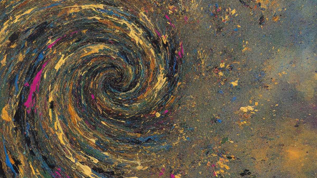 Vizualna interpretacija inspirirana radom: Jackson Pollock