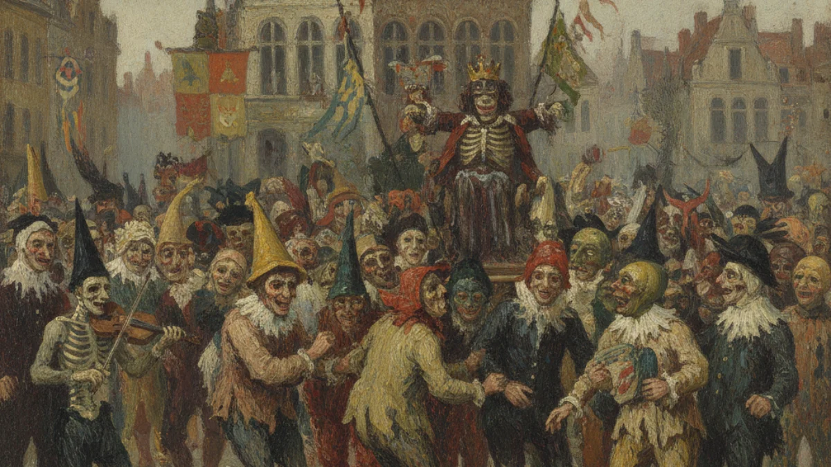 Umjetnička ilustracija u stilu i duhu stvaralaštva: James Ensor