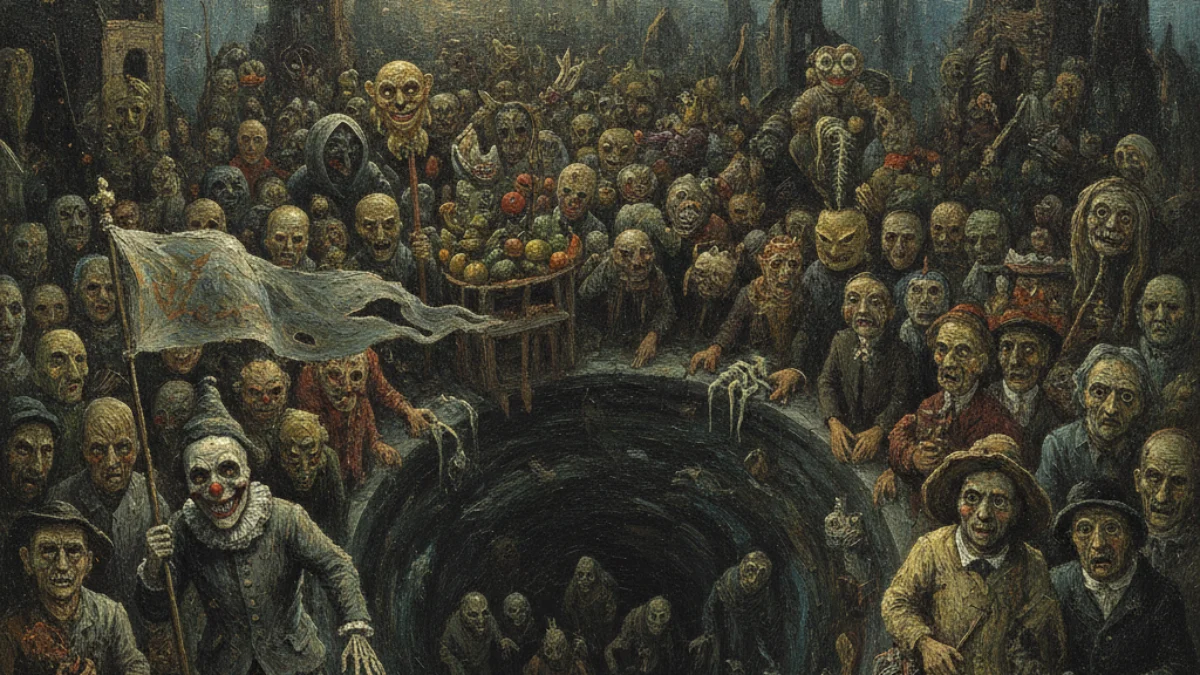 Vizualna interpretacija inspirirana radom: James Ensor