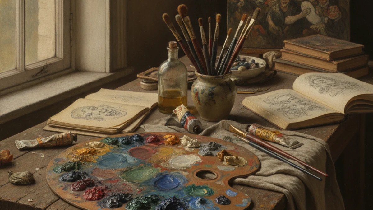 Kreativni alati i radni prostor umjetnika: James Ensor