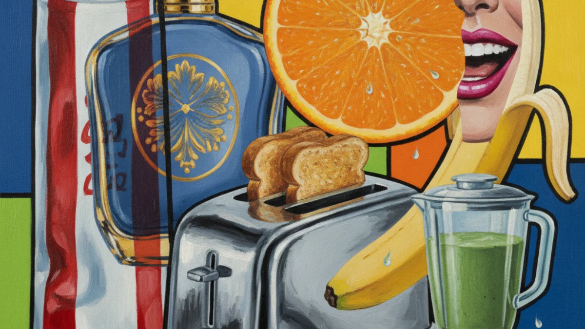 Vizualna interpretacija inspirirana radom: James Rosenquist