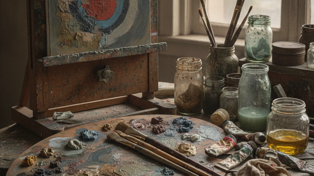 Kreativni alati i radni prostor umjetnika: Jasper Johns