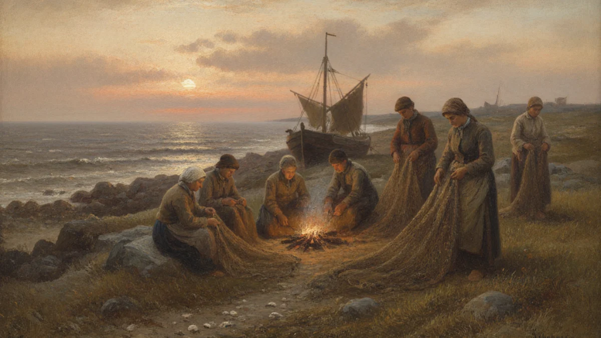Vizualna interpretacija inspirirana radom: Jean-François Millet