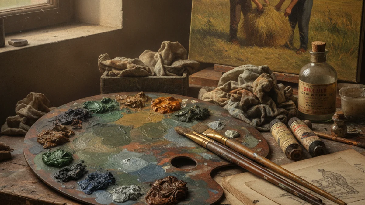 Kreativni alati i radni prostor umjetnika: Jean-François Millet