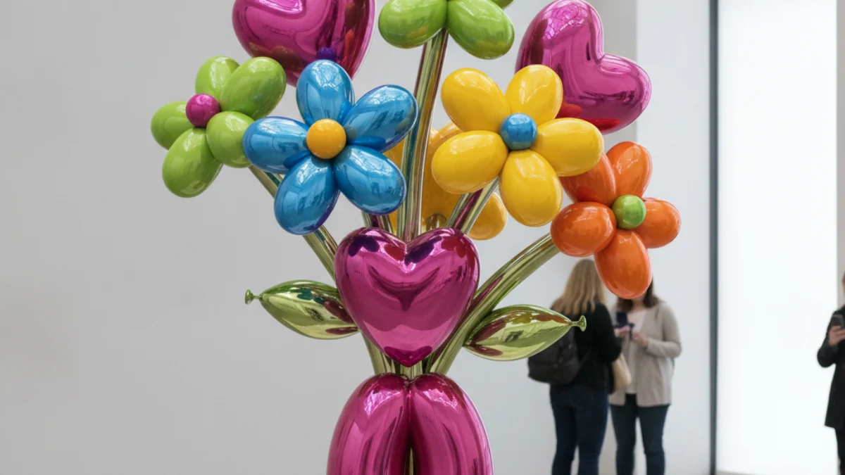 Umjetnička ilustracija u stilu i duhu stvaralaštva: Jeff Koons