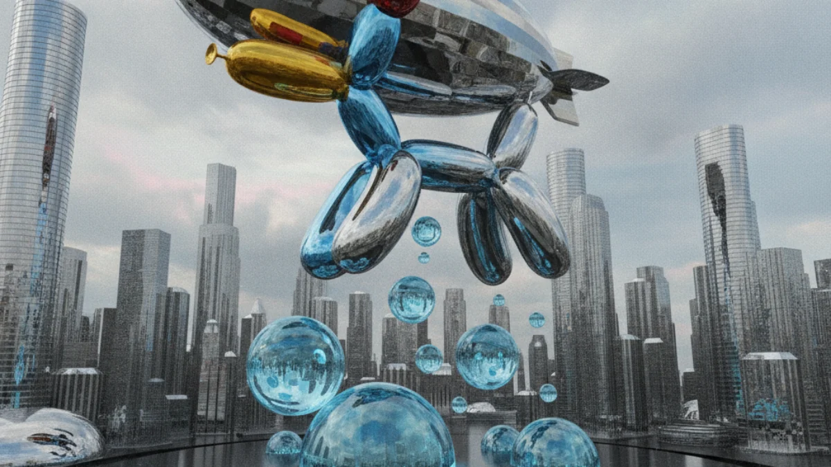 Vizualna interpretacija inspirirana radom: Jeff Koons