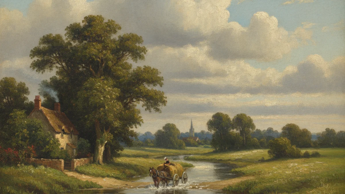 Umjetnička ilustracija u stilu i duhu stvaralaštva: John Constable