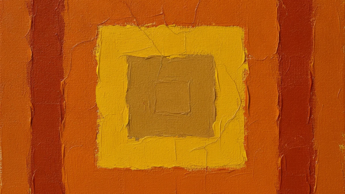 Detalj teksture i materijala karakterističnih za rad: Josef Albers