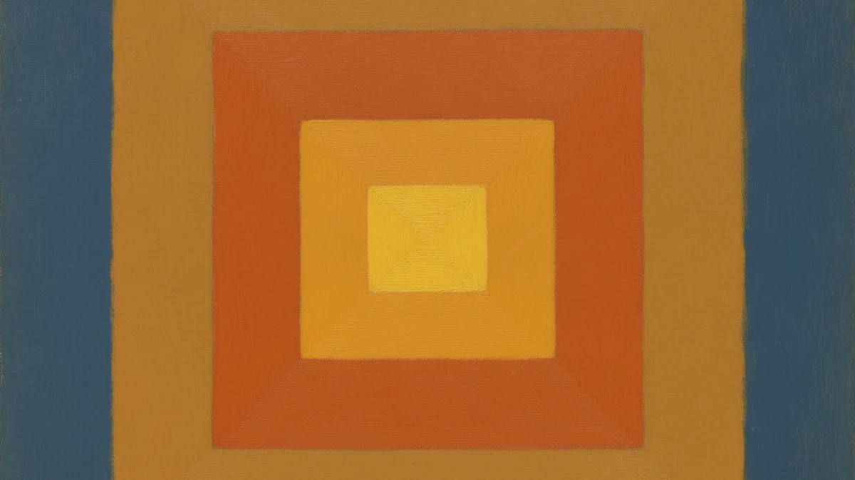 Umjetnička ilustracija u stilu i duhu stvaralaštva: Josef Albers