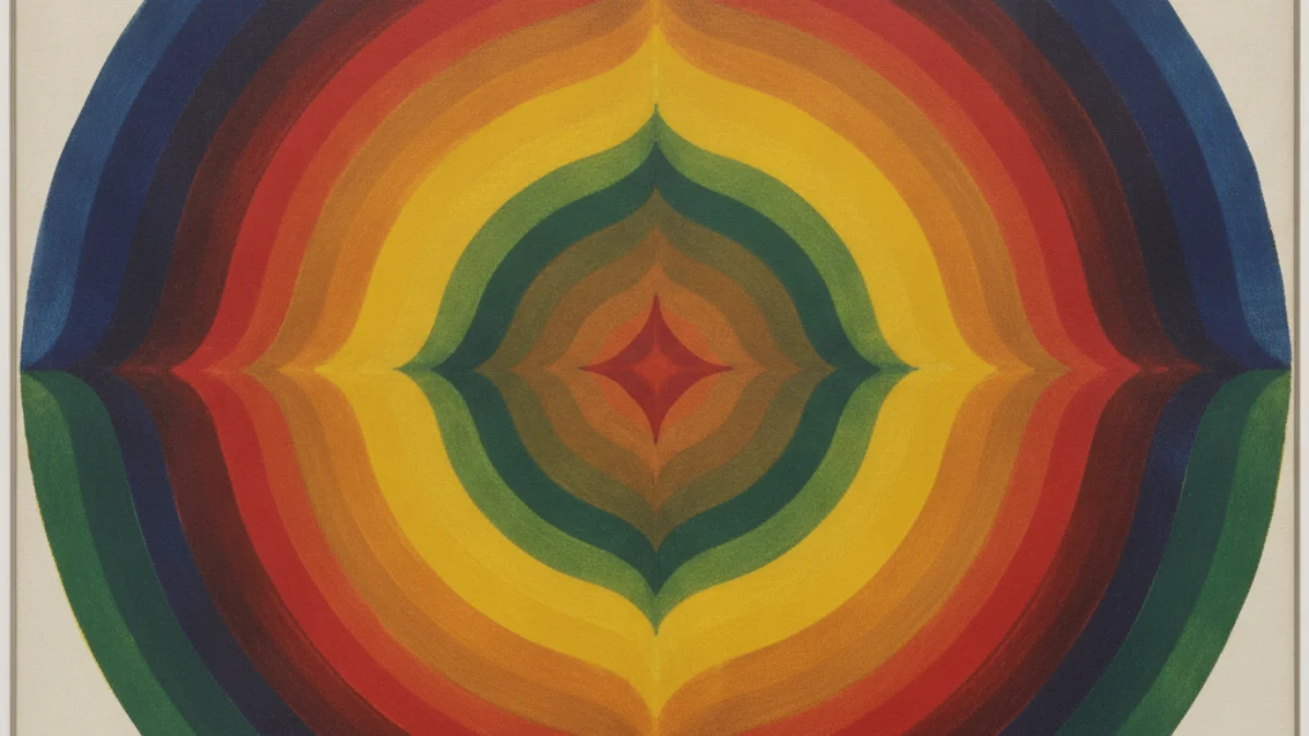 Umjetnička ilustracija u stilu i duhu stvaralaštva: Kenneth Noland