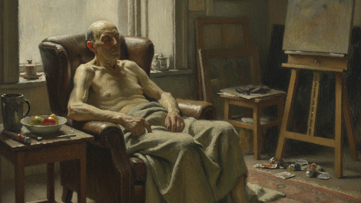 Vizualna interpretacija inspirirana radom: Lucian Freud