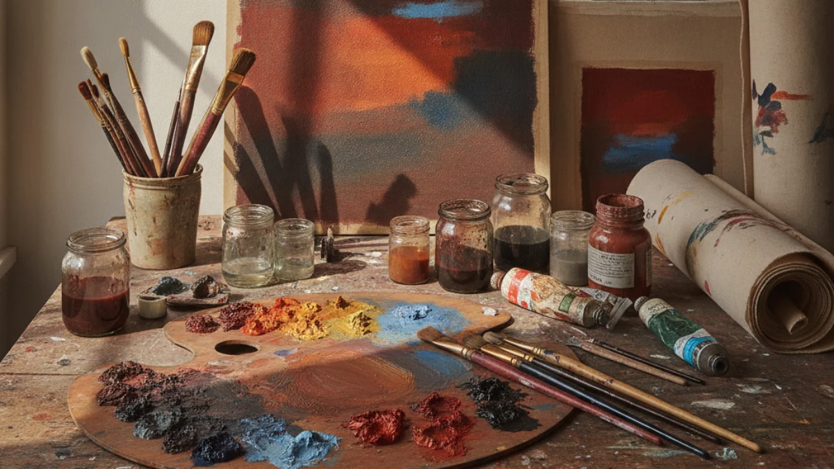 Kreativni alati i radni prostor umjetnika: Mark Rothko