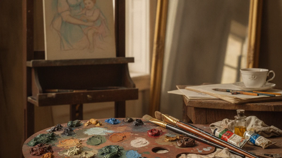 Kreativni alati i radni prostor umjetnika: Mary Cassatt