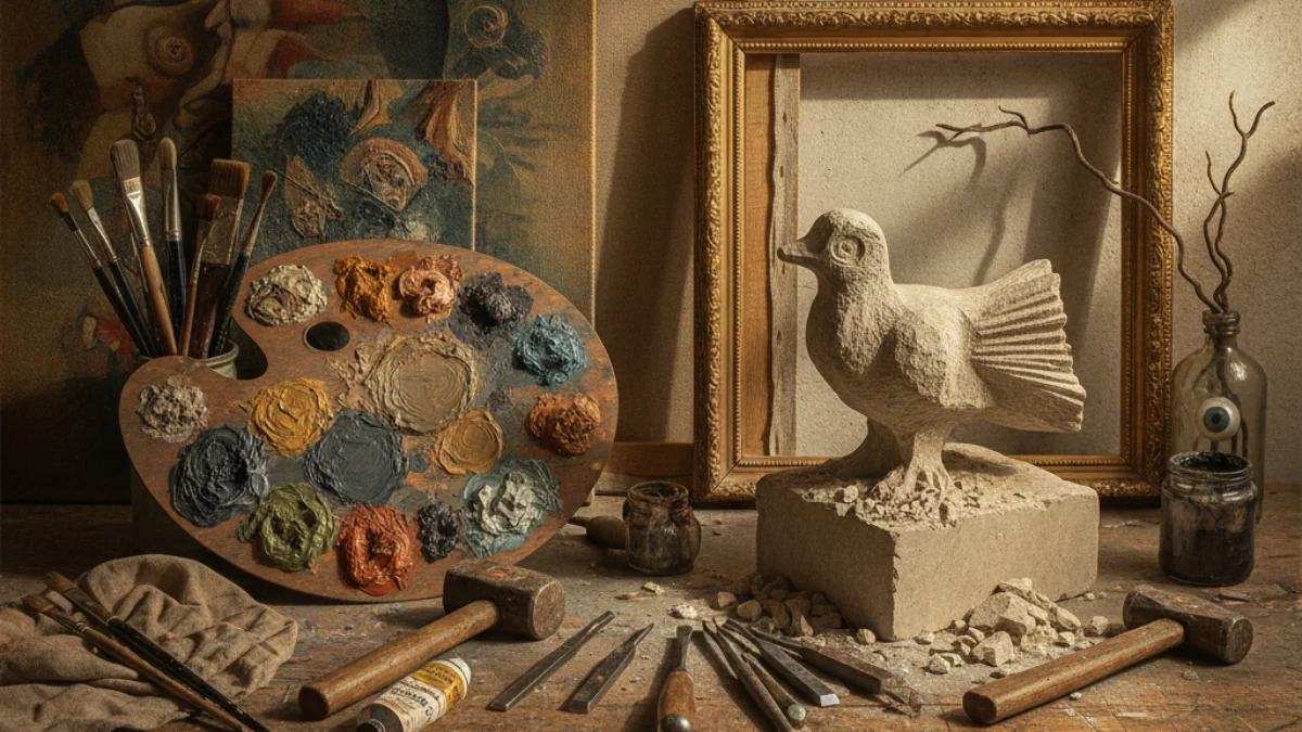 Kreativni alati i radni prostor umjetnika: Max Ernst