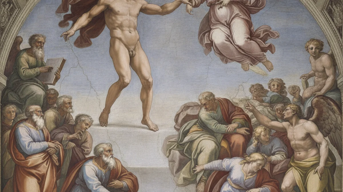 Umjetnička ilustracija u stilu i duhu stvaralaštva: Michelangelo Buonarroti