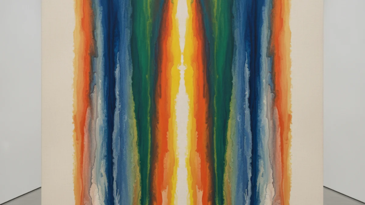 Umjetnička ilustracija u stilu i duhu stvaralaštva: Morris Louis