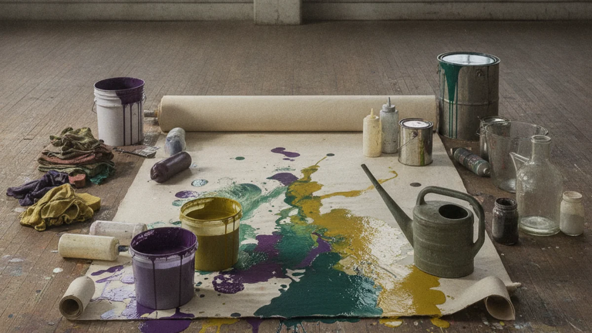 Kreativni alati i radni prostor umjetnika: Morris Louis