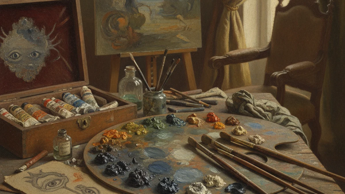 Kreativni alati i radni prostor umjetnika: Odilon Redon