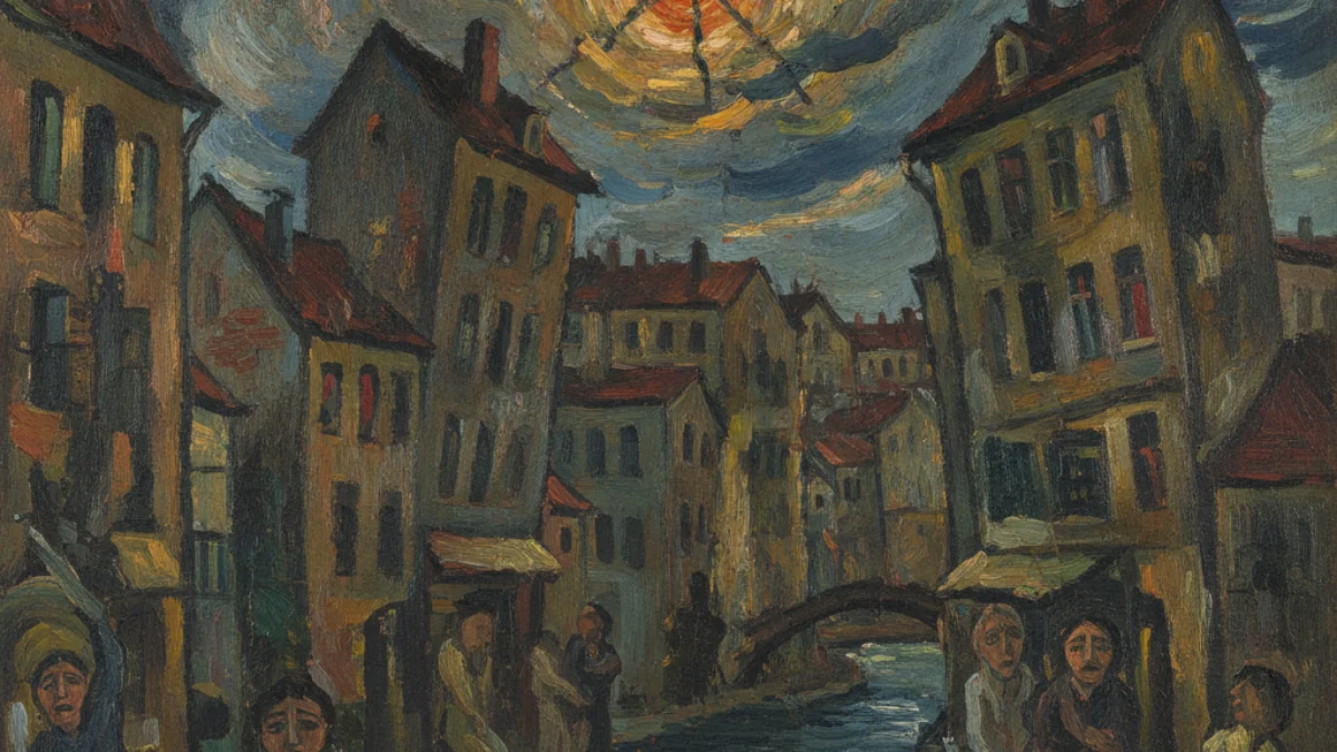 Umjetnička ilustracija u stilu i duhu stvaralaštva: Oskar Kokoschka