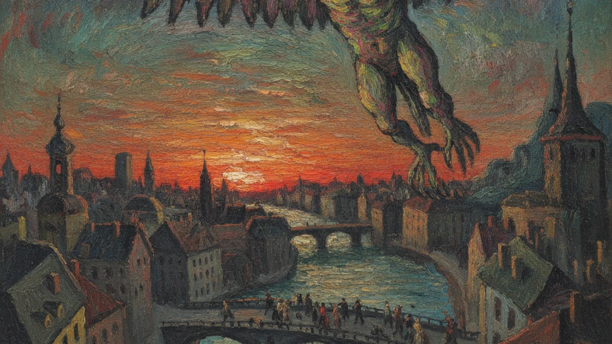 Vizualna interpretacija inspirirana radom: Oskar Kokoschka