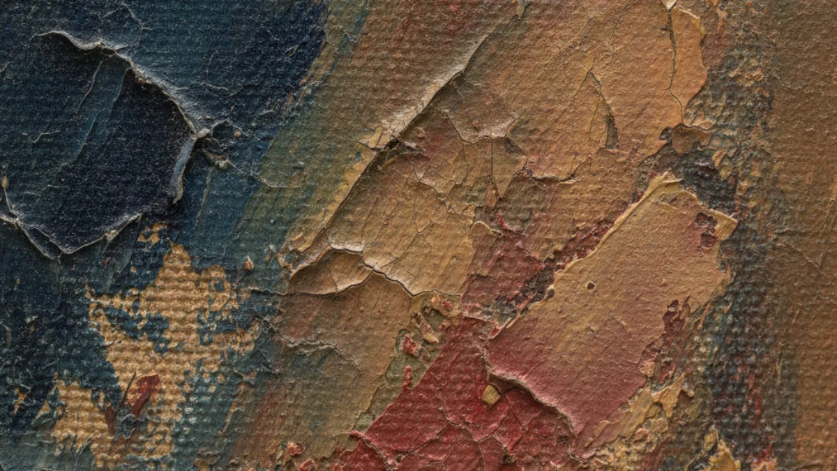 Detalj teksture i materijala karakterističnih za rad: Pablo Picasso