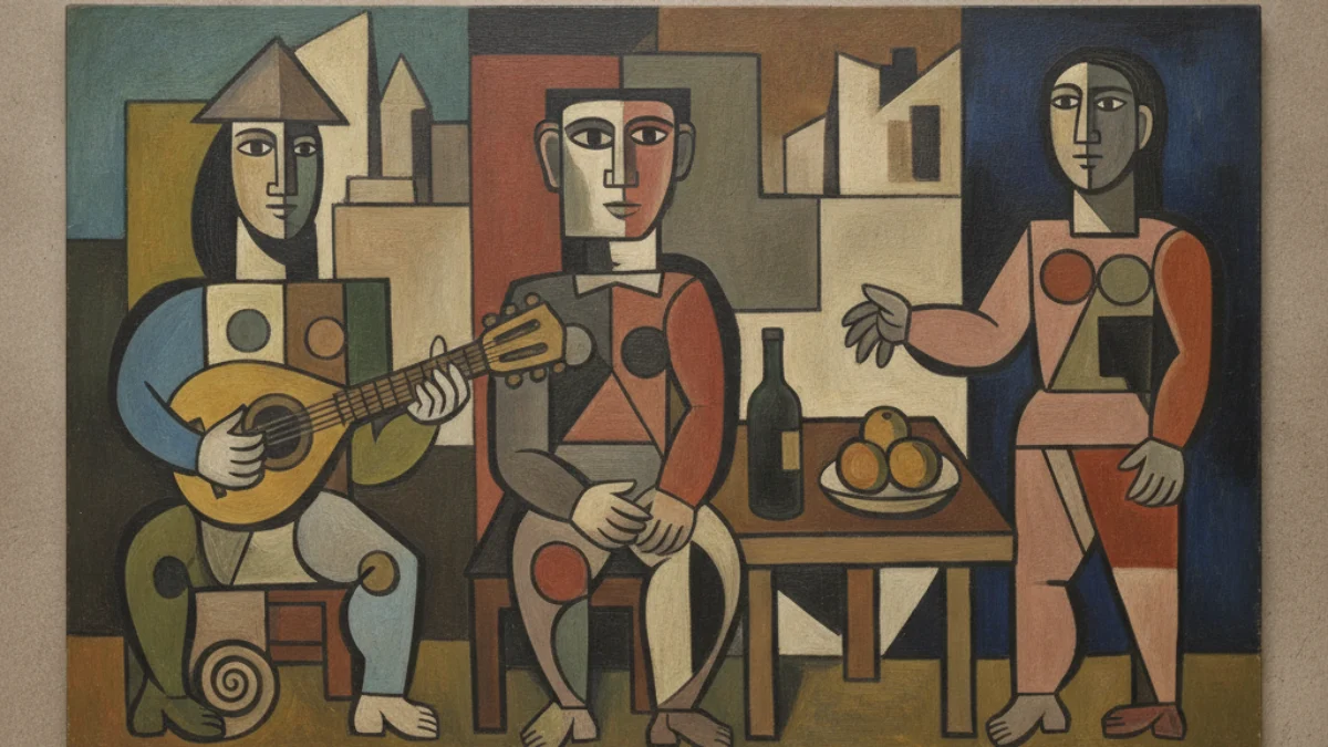 Umjetnička ilustracija u stilu i duhu stvaralaštva: Pablo Picasso