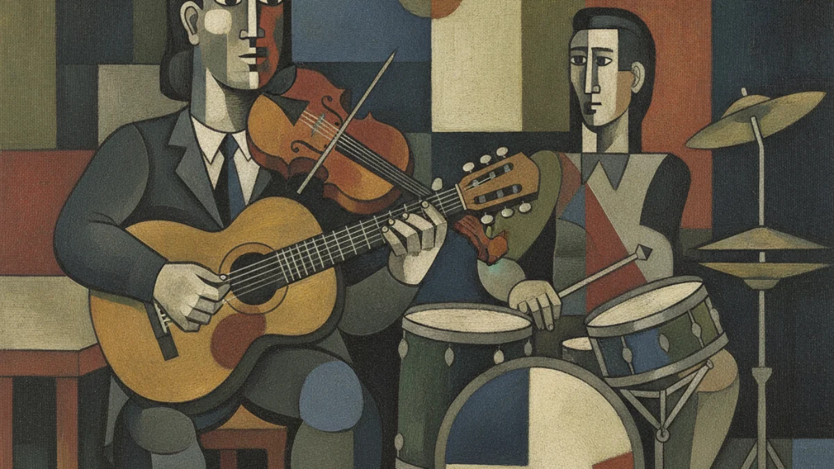 Vizualna interpretacija inspirirana radom: Pablo Picasso