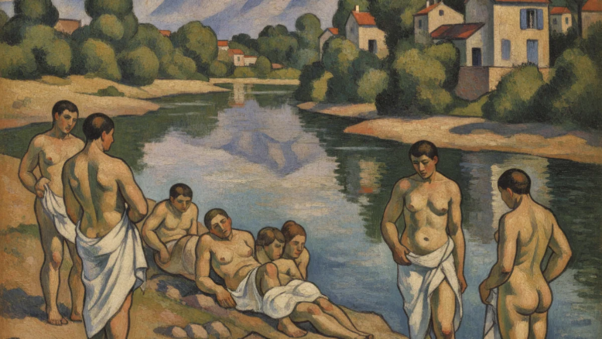 Vizualna interpretacija inspirirana radom: Paul Cézanne