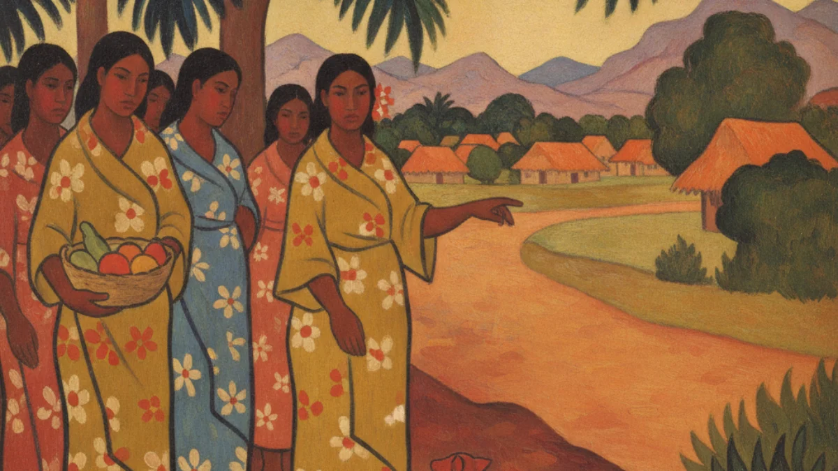 Umjetnička ilustracija u stilu i duhu stvaralaštva: Paul Gauguin