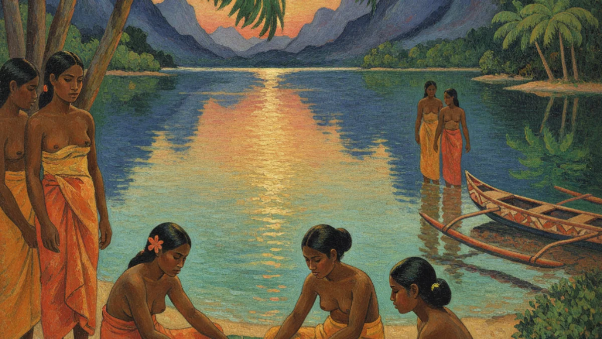 Vizualna interpretacija inspirirana radom: Paul Gauguin
