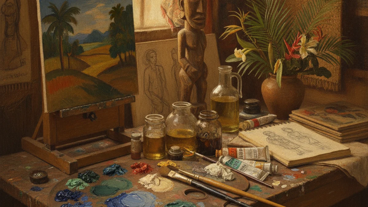 Kreativni alati i radni prostor umjetnika: Paul Gauguin