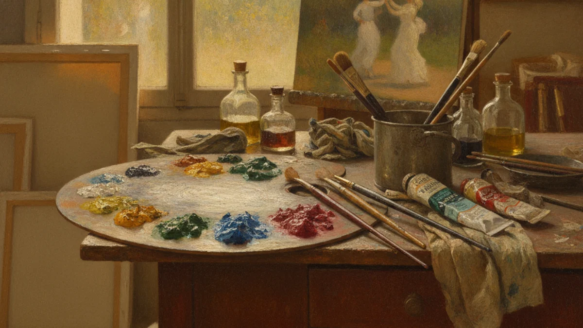 Kreativni alati i radni prostor umjetnika: Pierre-Auguste Renoir