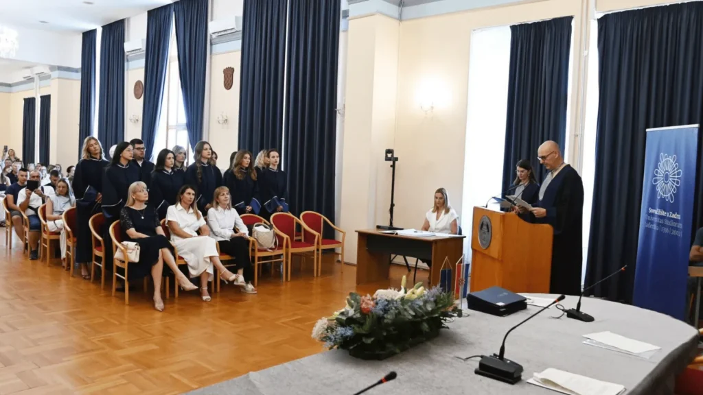 Promocija prvostupnika sestrinstva na Sveučilištu u Zadru