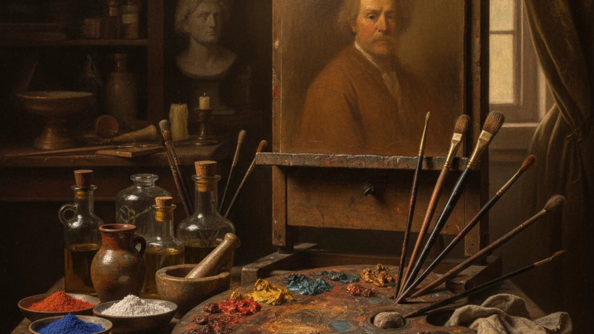 Kreativni alati i radni prostor umjetnika: Rembrandt van Rijn