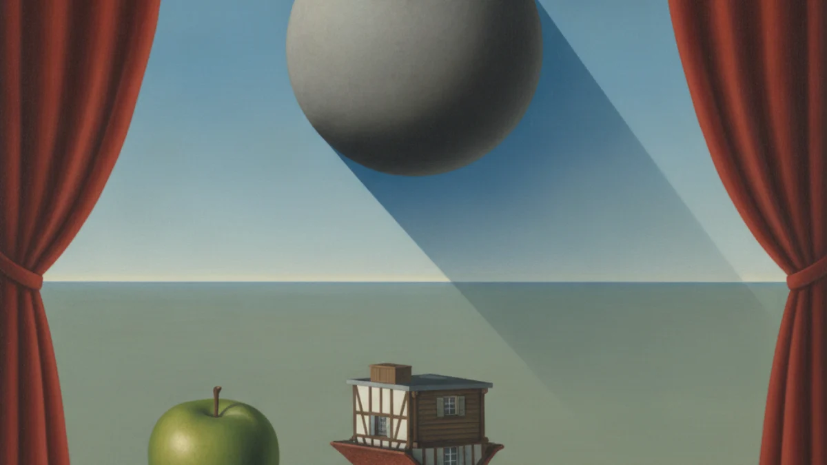 Umjetnička ilustracija u stilu i duhu stvaralaštva: René Magritte