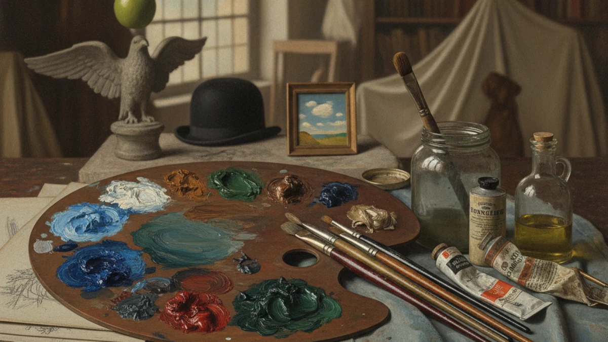 Kreativni alati i radni prostor umjetnika: René Magritte