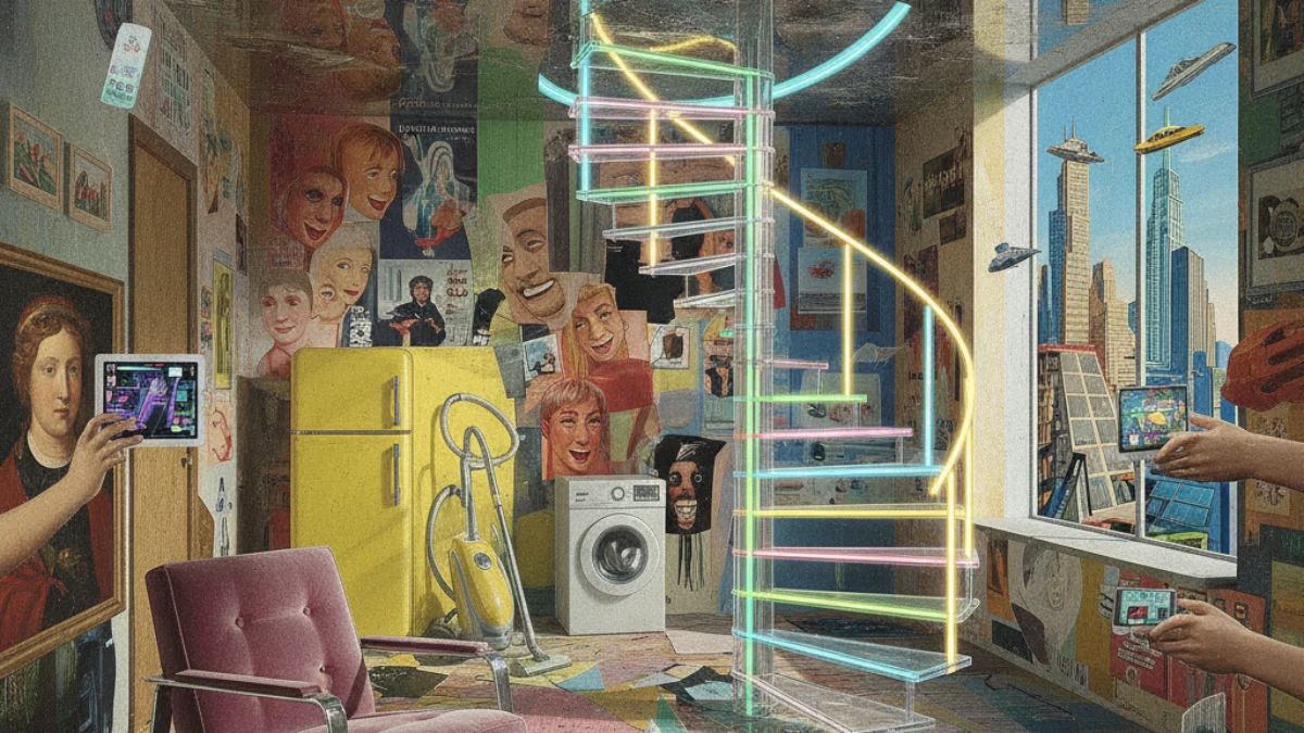 Vizualna interpretacija inspirirana radom: Richard Hamilton