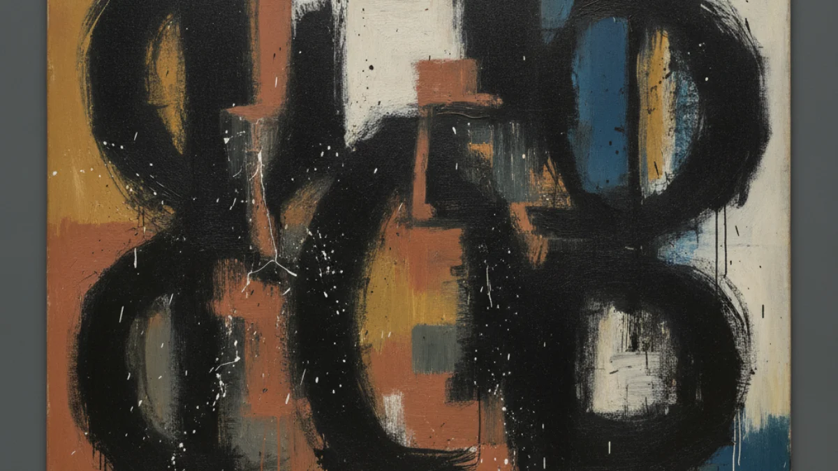 Umjetnička ilustracija u stilu i duhu stvaralaštva: Robert Motherwell